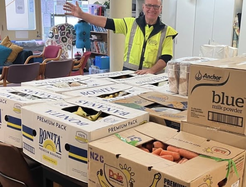 Kiwiharvest donation