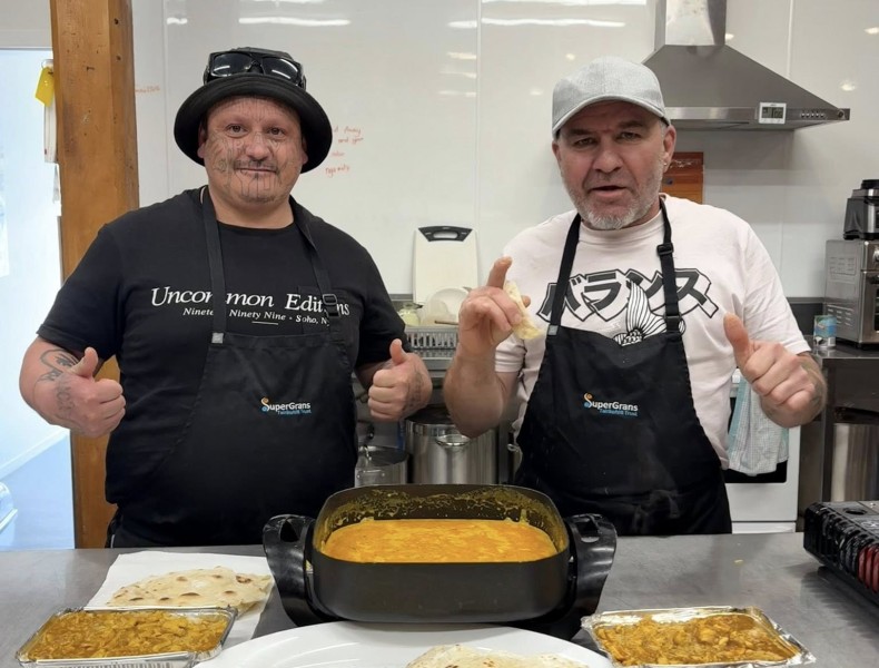 Sean and Vaughan Butter Chicken