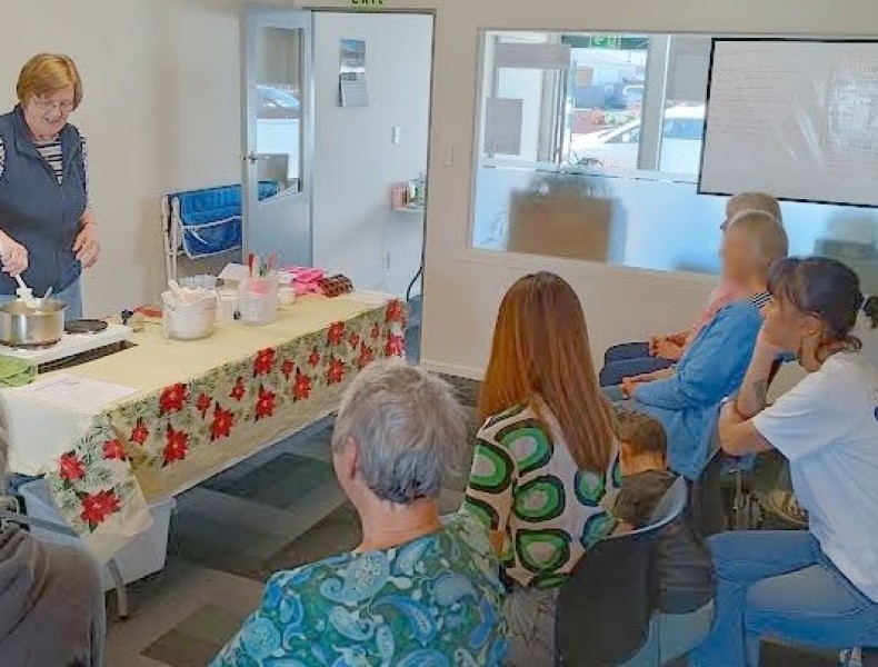 Soap Making Demo   Gore